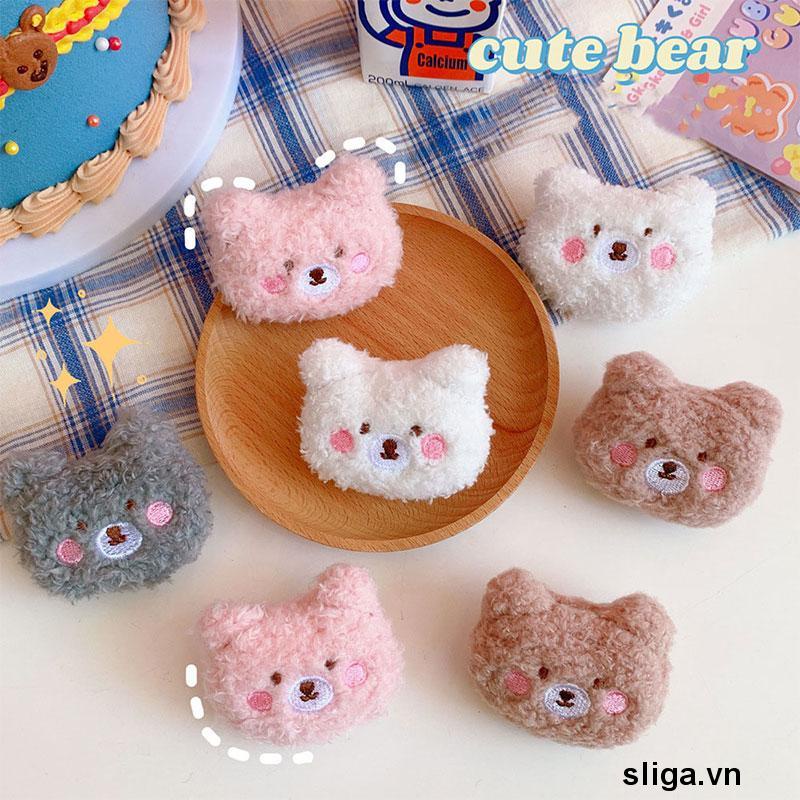 💌Ghim Cài Áo Hình Gấu Nhồi Bông Dễ Thương