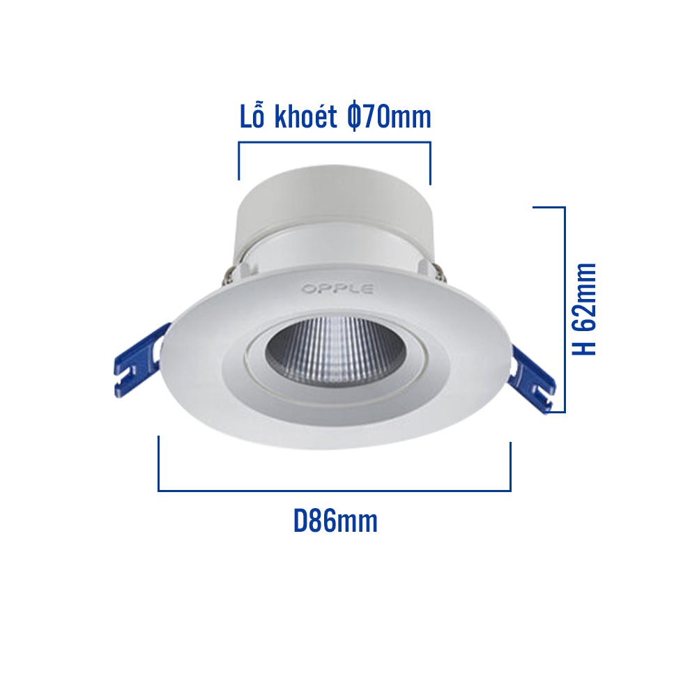 Bộ Đèn OPPLE LED Spotlight US - Tia Sáng Sắc Nét, Tiết Kiệm Năng Lượng