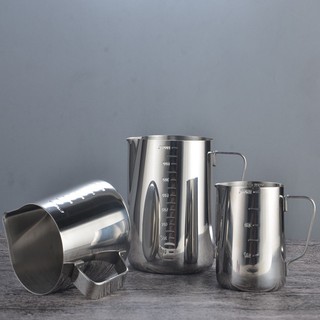 [GIÁ SỈ] Ca đánh sữa inox (có vạch chia) 900ml (100% inox 304)