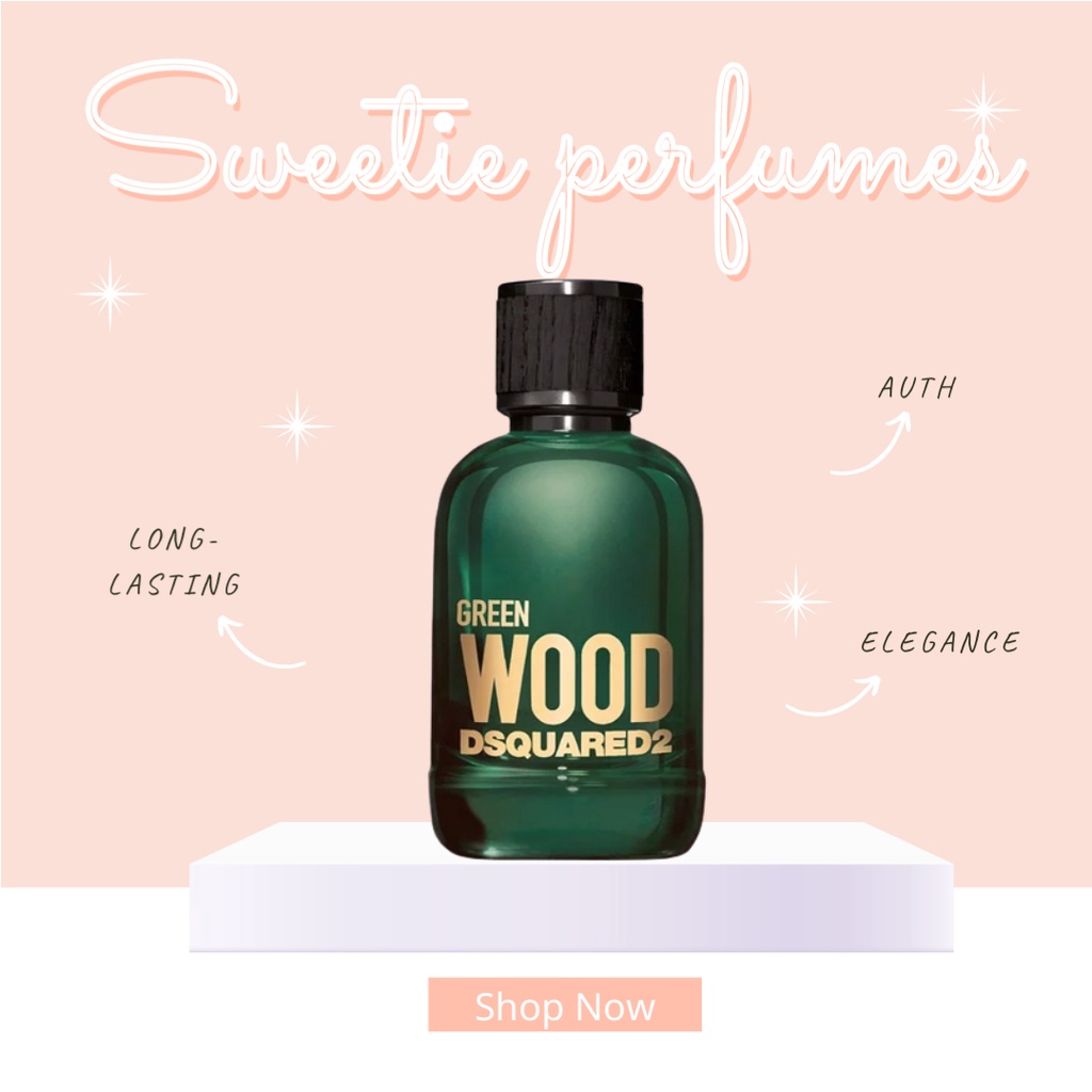 Mẫu thử nước hoa DSQUARED² Green Wood Pour Homme