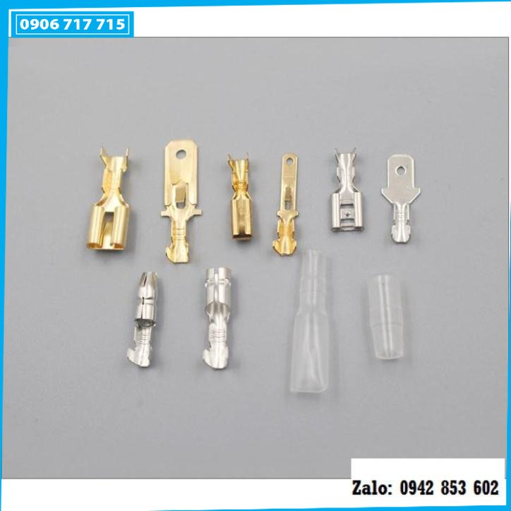 Bộ 150 cos xe máy 2.8mm 4.8mm 6.3mm, 4.0mm  tiện lợi