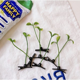 🌱🌱🌱 5 Kẹp tóc mầm cây đáng yêu