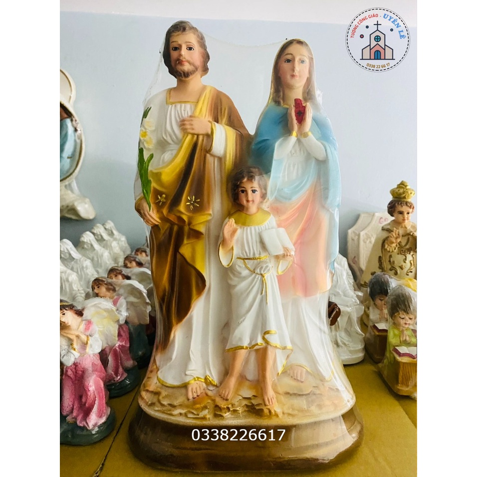 Tượng công giáo Tượng Gia đình thánh gia thất