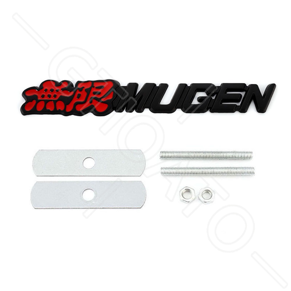 GTIOATO MUGEN Biểu Tượng Xe Huy Hiệu Xe Hơi Huy Hiệu Ô Tô Biểu Tượng Xe Hơi Biểu Tượng Oto CảI TiếN Hợp Kim Nhôm Biểu Tượng Ô Tô Mạng Trúng Thầu Phụ KiệN Trang Trí Ô Tô Cho Honda City Brio BRV Jazz Civic