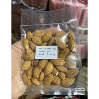 Hạnh nhân hạt, lát, bột gói 50g