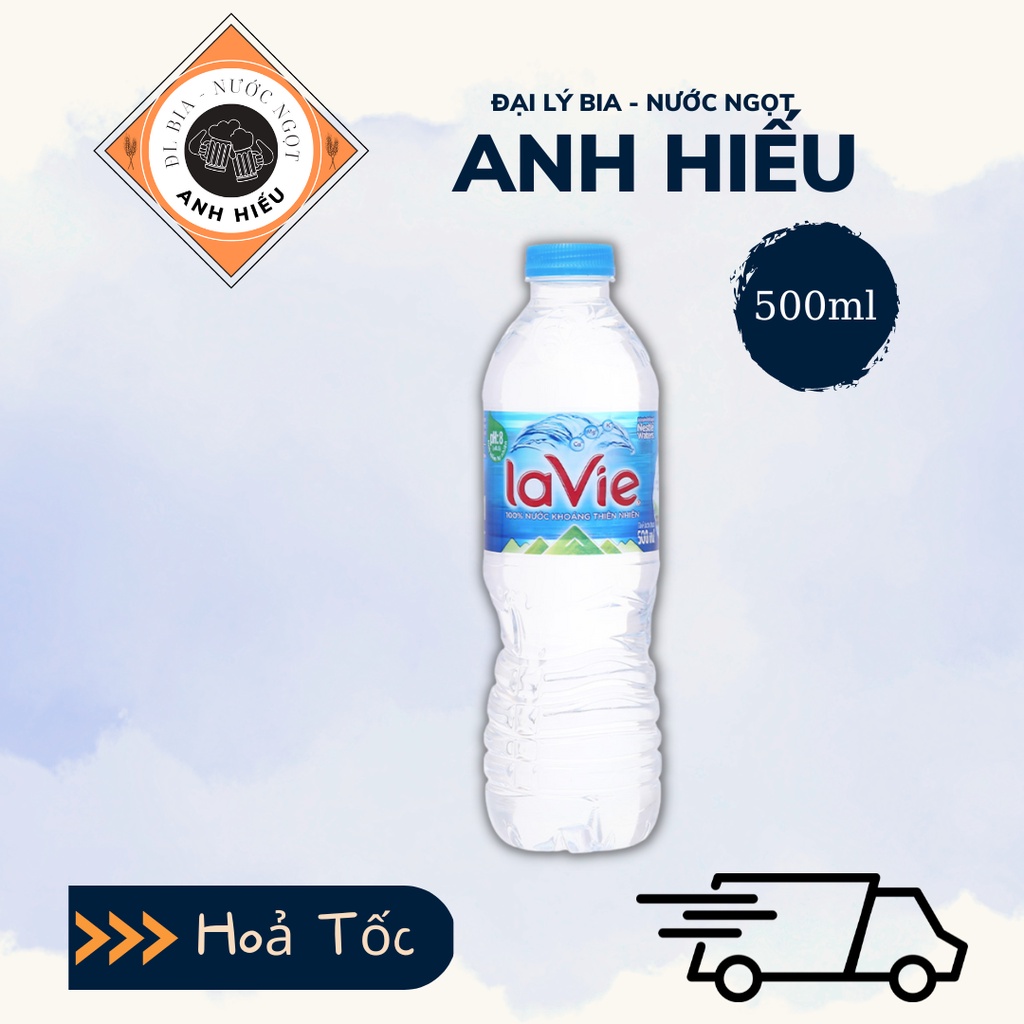 NƯỚC SUỐI LAVIE 500ML