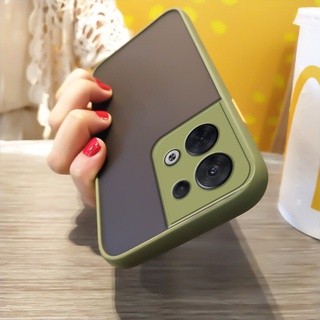 Ốp điện thoại bảo vệ ống kính máy ảnh OPPO Reno 8Z 11F 5G Pro 7Z Reno 7Z 7 Pro 5G Vỏ màu kẹo mềm Vỏ Ốp điện thoại mờ trong suốt
