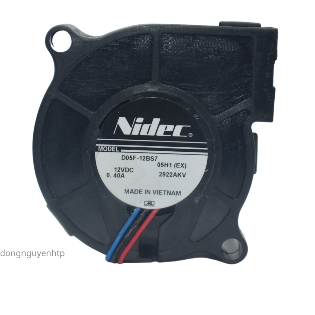 Quạt Sò Tản Nhiệt 12v 0,40a 5x5x2,5 Nidec Chính Hãng