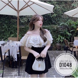 [ CHUBBY BIGSIZE ] ĐẦM TRỄ VAI TIỂU THƯ BIGSIZE