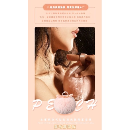 Bông tạo nhũ bột highlighter hương nước hoa MACK ANDY nội địa Trung