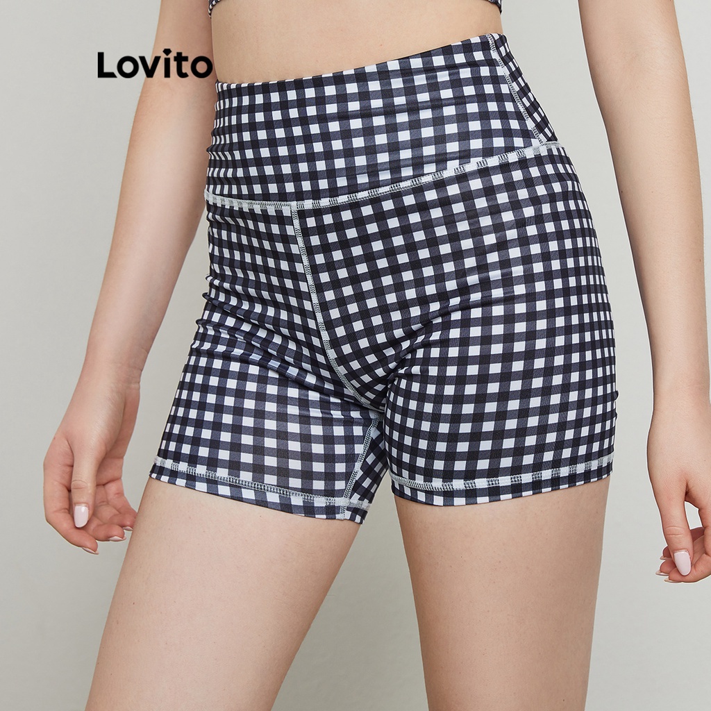 (Hàng có sẵn) Lovito Quần Short Thể Thao Nam L20D426 (Trắng, Đen)