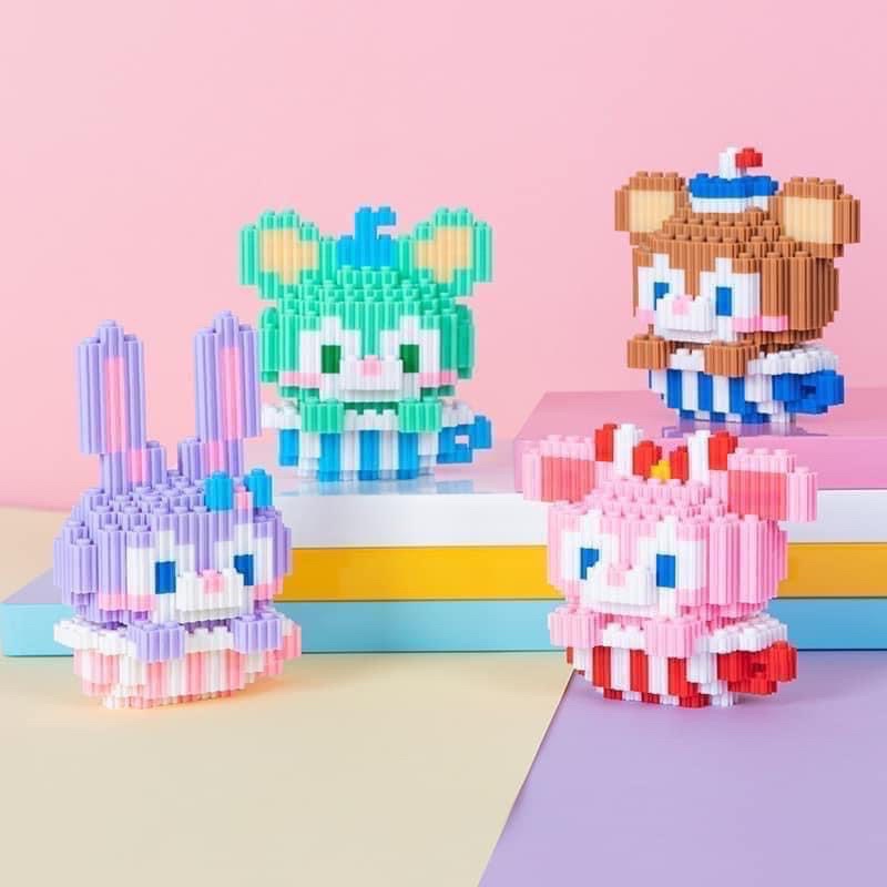 Đồ Chơi Le-Go Lắp Ráp Nhân Vật Hoạt Hình 3D Siêu Đáng Yêu Dành Cho Bé