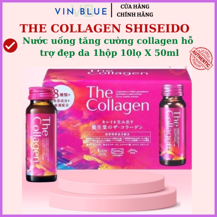 Nước uống the collagen shiseido nhật bản (The collagen / the collagen EXR/ Pure white)