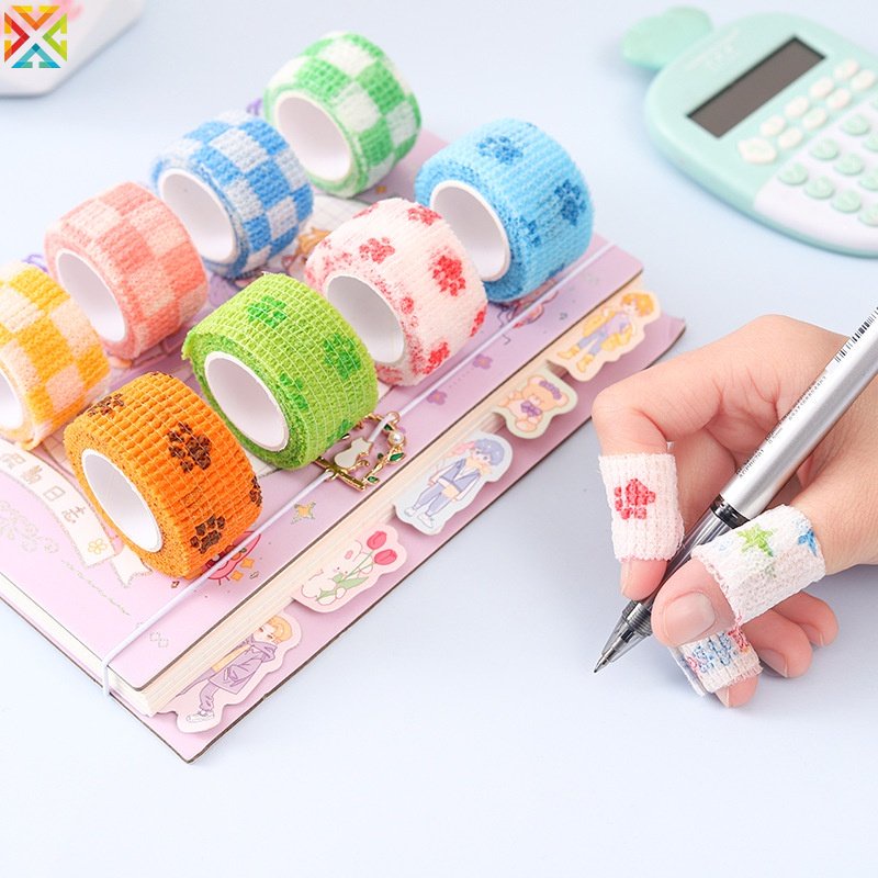 Băng Quấn Ngón Tay Chống Kén Màu Sắc Cao Cấp Phong Cách Nhật Bản Dễ Thương Cho Nữ