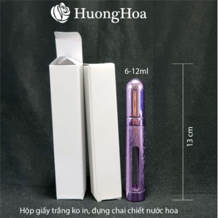 CHAI CHIẾT NƯỚC HOA vỏ nhôm xịt phun sương có hướng dẫn cách chiết nước hoa, Sỉ và Lẻ - Mã sản phẩm 6 dung tích 12ml