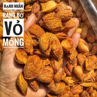 Hạnh nhân rang bơ vỏ mỏng Hàng mới thơm ngon Nhập khẩu Mỹ