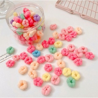 Set 50-100 dây thun màu pastel, cột tóc mini cho doll