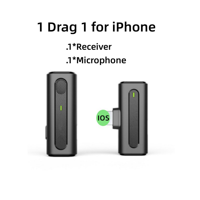 Micro Mini M9 Không Dây Chuyên Nghiệp Hỗ Trợ Quay Video / Ghi Âm Cho Điện Thoại Di Động IPhone