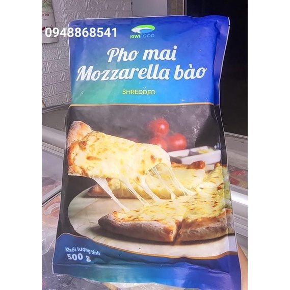 Phô mai Mozzarella bào sợi Kiwifood