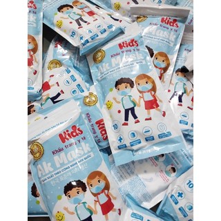 Khẩu Trang KF94 Cho Bé 4 Lớp  ( Túi 10 cái )
