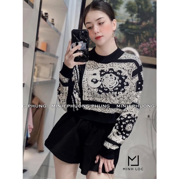 Áo len thổ cẩm số 5 cao cấp