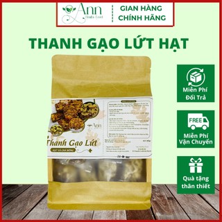 Thanh cơm gạo lứt 500gr Ann Healthy Food ngũ cốc chà bông rong biển ăn liền