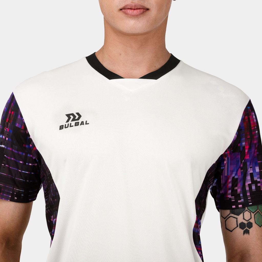 Áo Cầu Lông Nam Nữ Bulbal Glitch BAT1009, Chất Vải Bul-Wave Thoáng Mát, Dùng Trong Tập Luyện Và Thi Đấu Cầu Lông