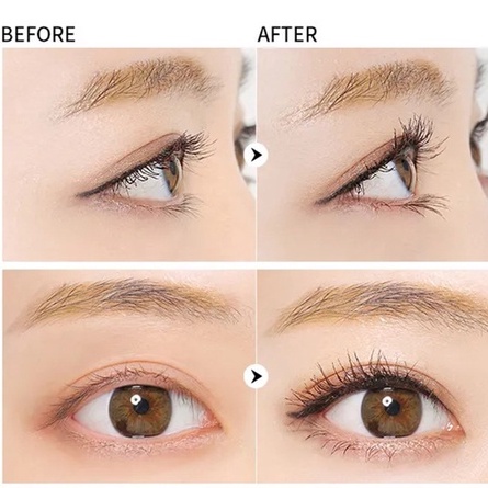 Mascara Minijmuie Kháng Nước Lâu Trôi Chuốt Mi Cong Vút Dày Và Dài Hơn