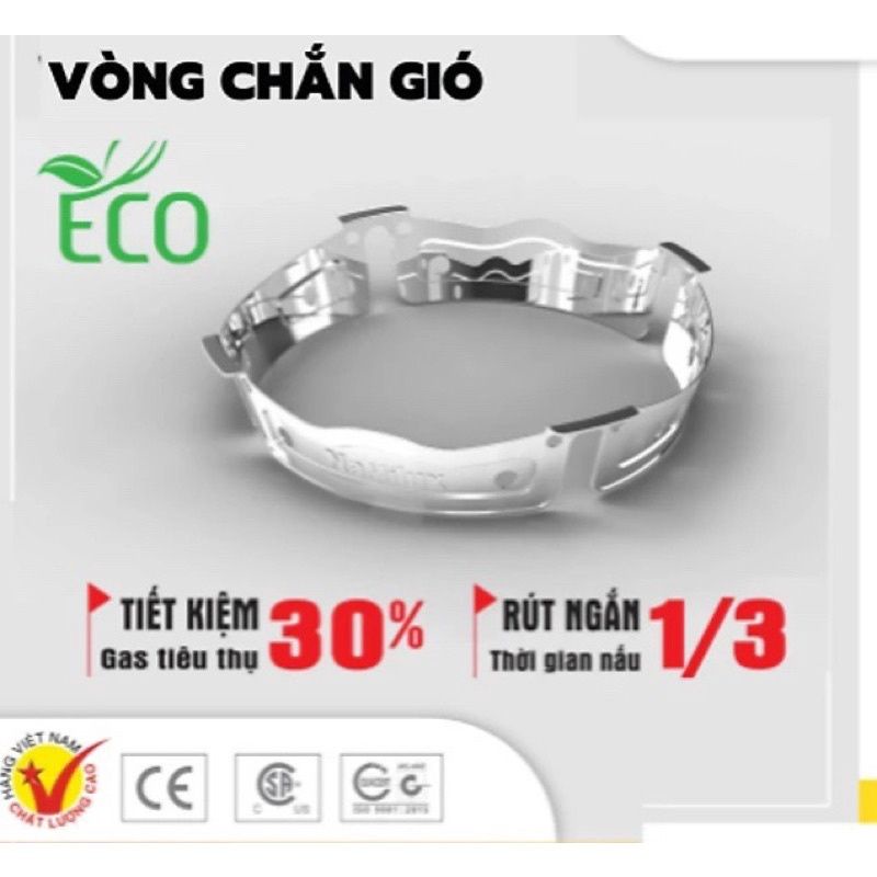 kiềng chắn gió bếp gas mini /vòng che gió bếp gas du lịch ( namilux)