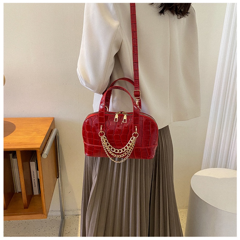 Túi Đeo Chéo Nhỏ Nhắn Họa Tiết Vân Đá Kèm Dây Đeo Sợi Xích Thời Trang Mùa Đông 2022 GXYXB303