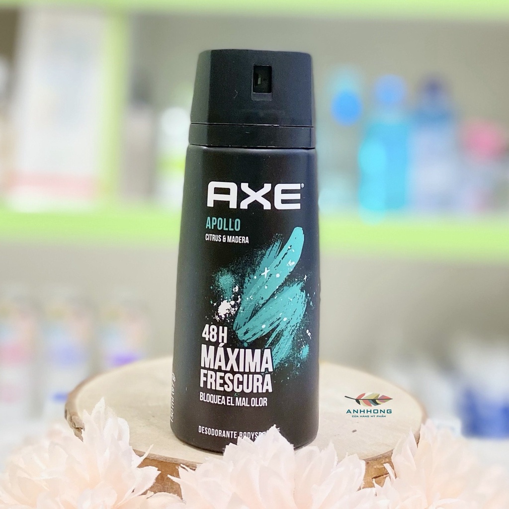 Xịt Khử Mùi AXE Thơm Mát, Mùi Hương Mạnh Mẽ, Quyến Rũ