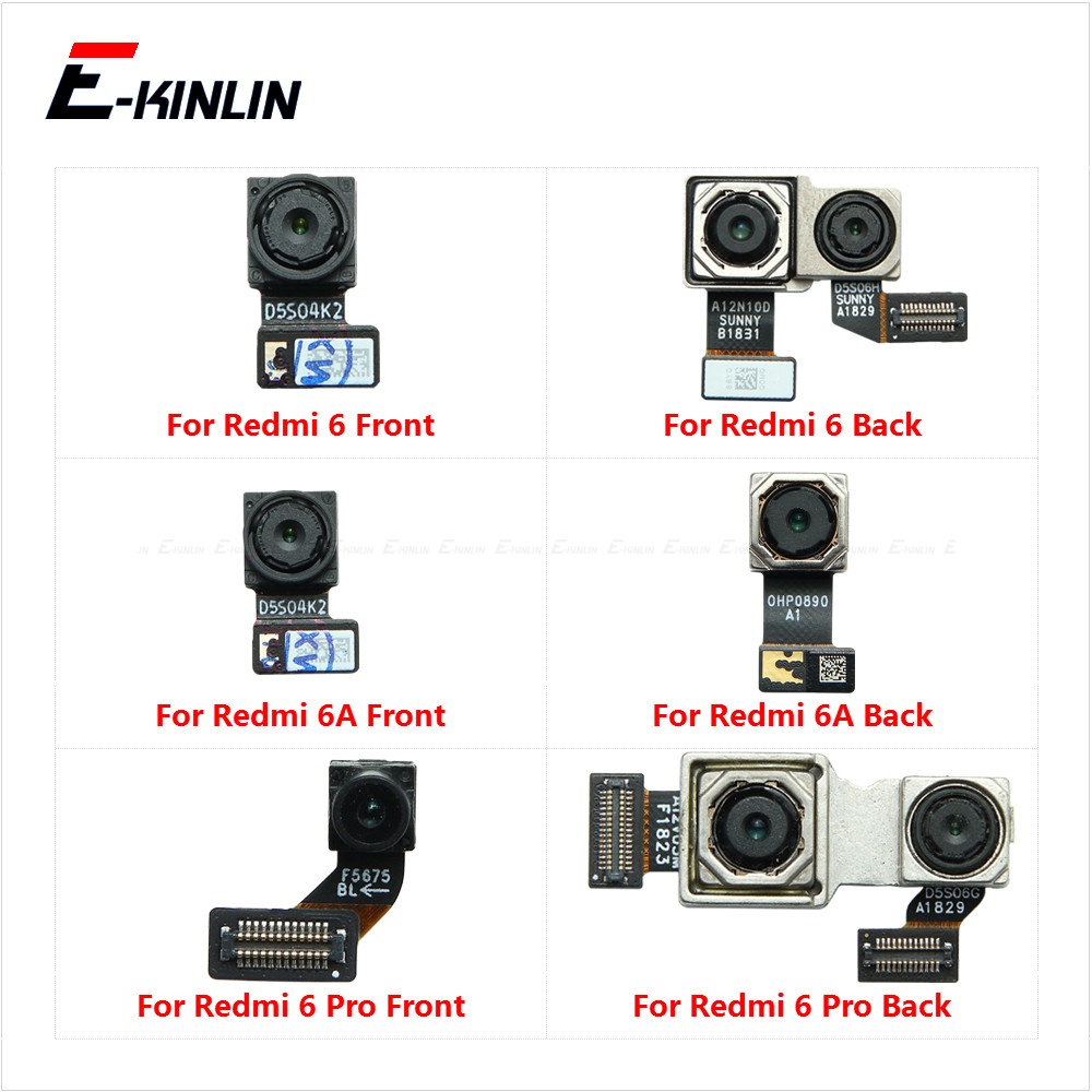 Phụ Kiện Mạch Camera Trước Sau Cho Điện Thoại XiaoMi Mi 6 Redmi 6A Note 6 Pro