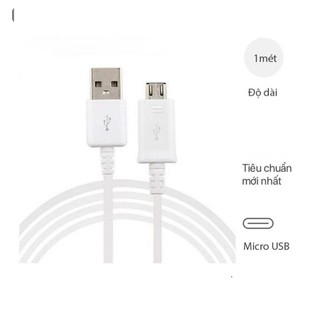 Dây cáp sạc v8 micro 2.0 usb cho điện thoại android