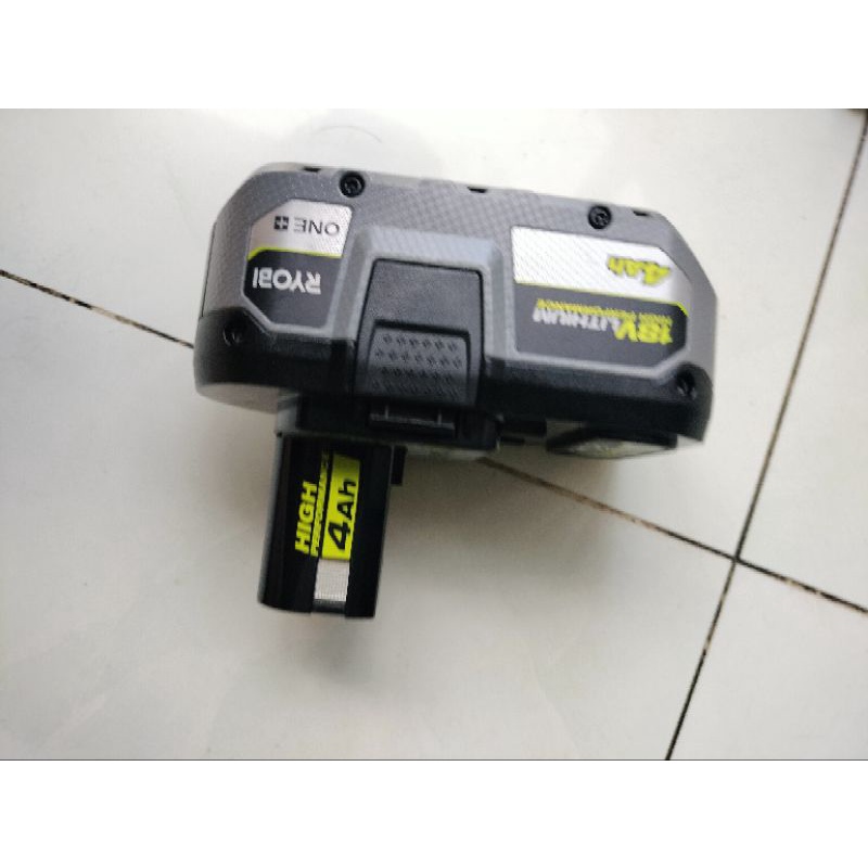 Pin ryobi hp 4a zin mới tầm 92 đến 95% đã qua sử dụng