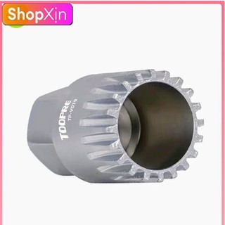 Cảo trục giữa bạc đạn - Tháo trục giữa xe đạp cốt vuông tròn bạc đan Toopre 20 răng