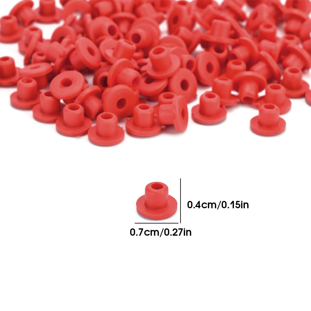 Set 100 Vòng Đệm Mềm Bằng Silicon Hình Chữ O Cho Kim May