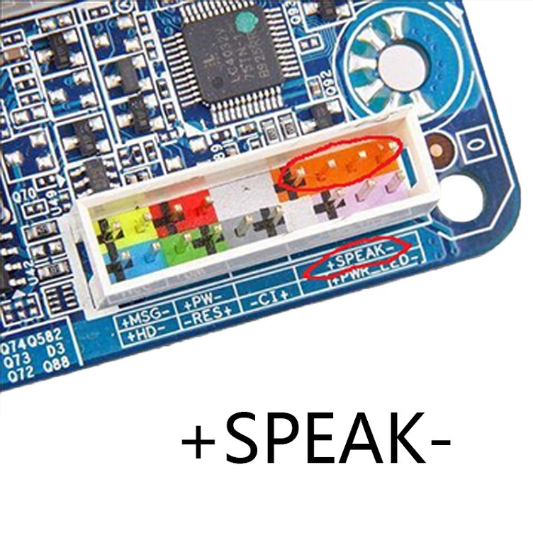 Speaker mini, loa cảnh báo tình trạng cho motherboard