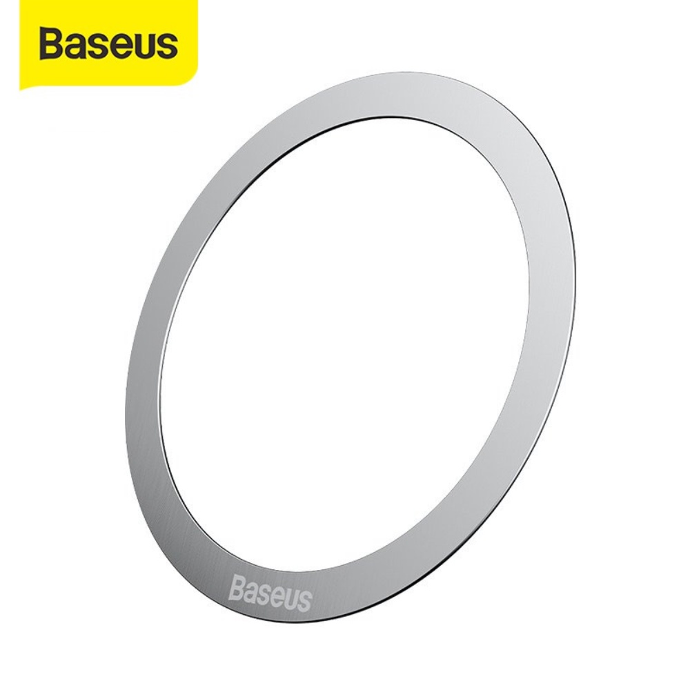 Iring vòng kim loại hộ trợ sạc từ Baseus tăng lực hút nam châm cho đế  MagSafe cho x 11 12 13 14 promax ...