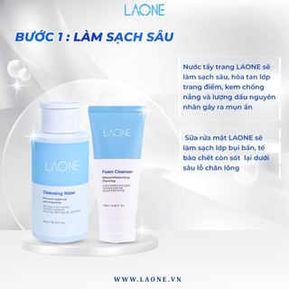 Bộ chăm sóc da cho da giảm mụn Laone