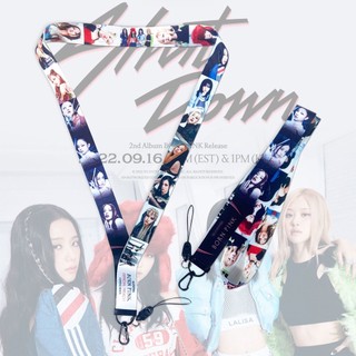 Dây đeo điện thoại in hình lisa jisoo blackpink album born