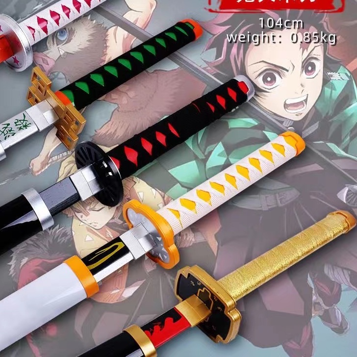 Đạo cụ Cosplay nhân vật mô hình kiếm gỗ zoro roronoa, shusui onepiece, katana zenitsu kitetsu kimetsu no yaiba