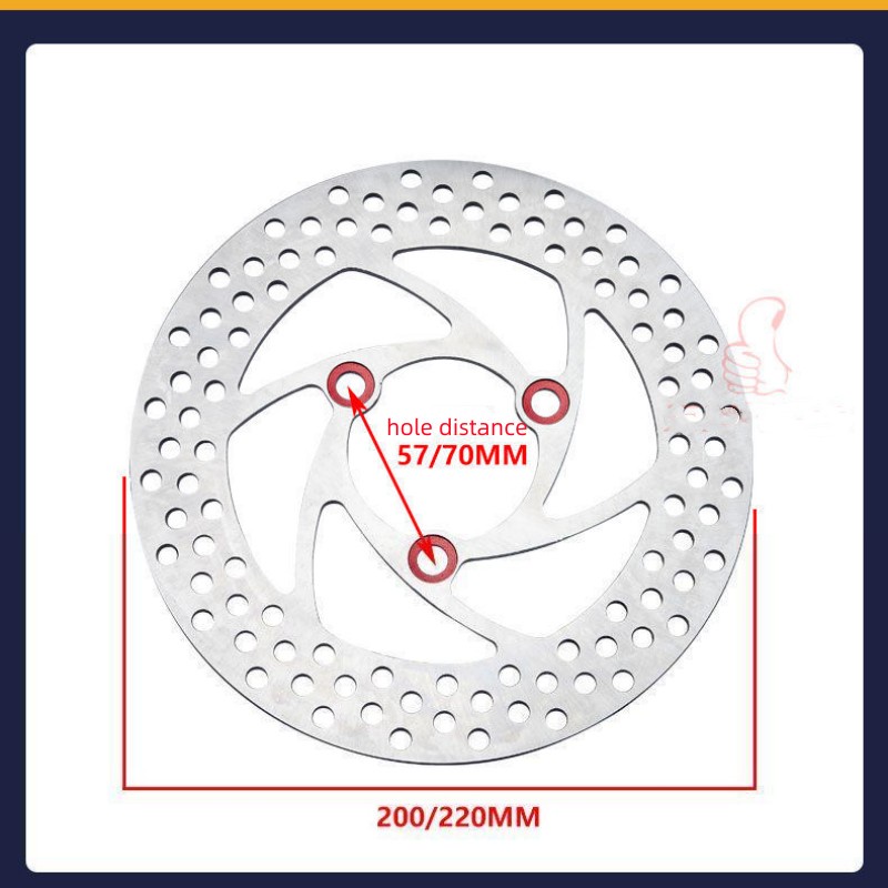 Đĩa Phanh 220 / 200 Lỗ 7.0Cm Chuyên Dụng Cho Xe Máy Điện