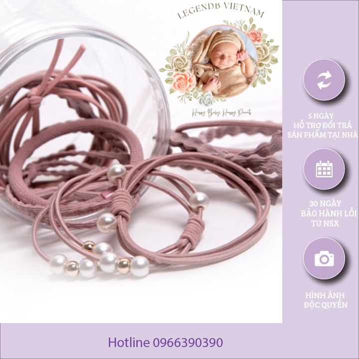 Set 12 Dây Chun Buộc Tóc Cao Su, Bộ Nịt Buộc Tóc Nhiều Màu Đơn Giản Dễ Thương Phong Cách Hàn Quốc Cho Nữ