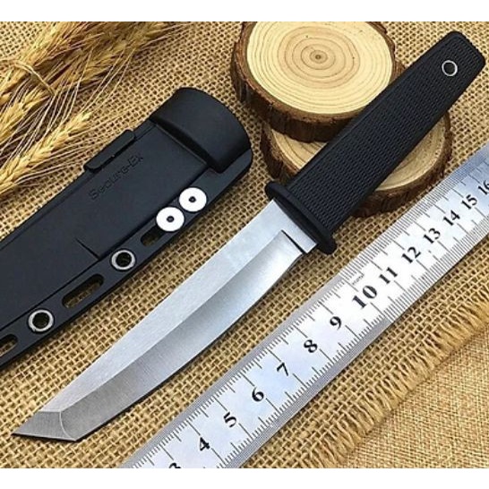 - Dao Cắm Trại Bắc Mỹ KSheath Lưỡi Thép Trắng Không Gỉ Sắc Bén Và Tiện Lợi [Tặng Kèm Vỏ Dao]