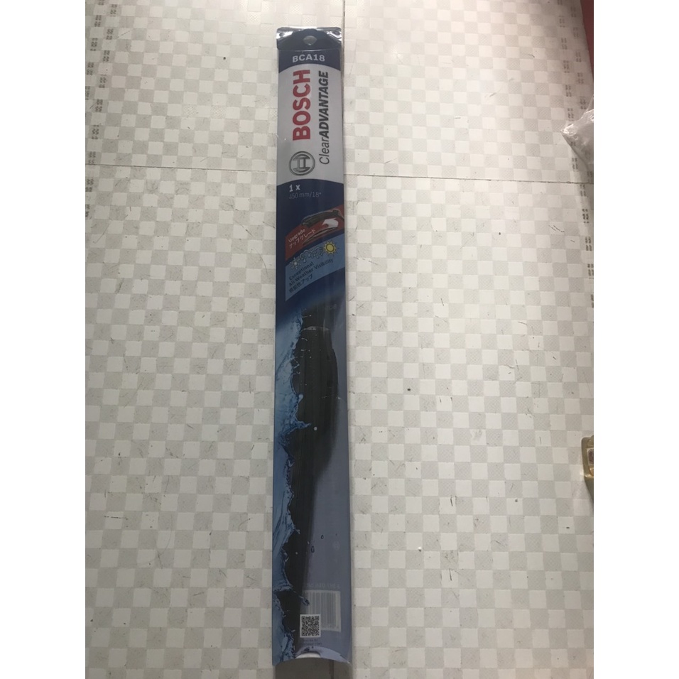 Gạt Mưa Ô Tô Bosch Clear Advantage Loại Thân Mềm Không Xương - HÀNG BOSCH CHÍNH HÃNG