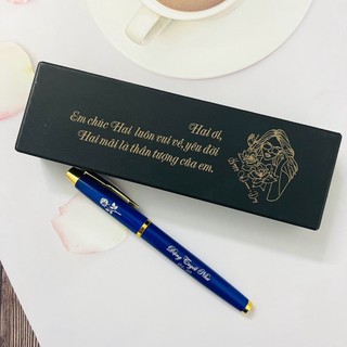 Dịch vụ Khắc hộp bút ký theo yêu cầu