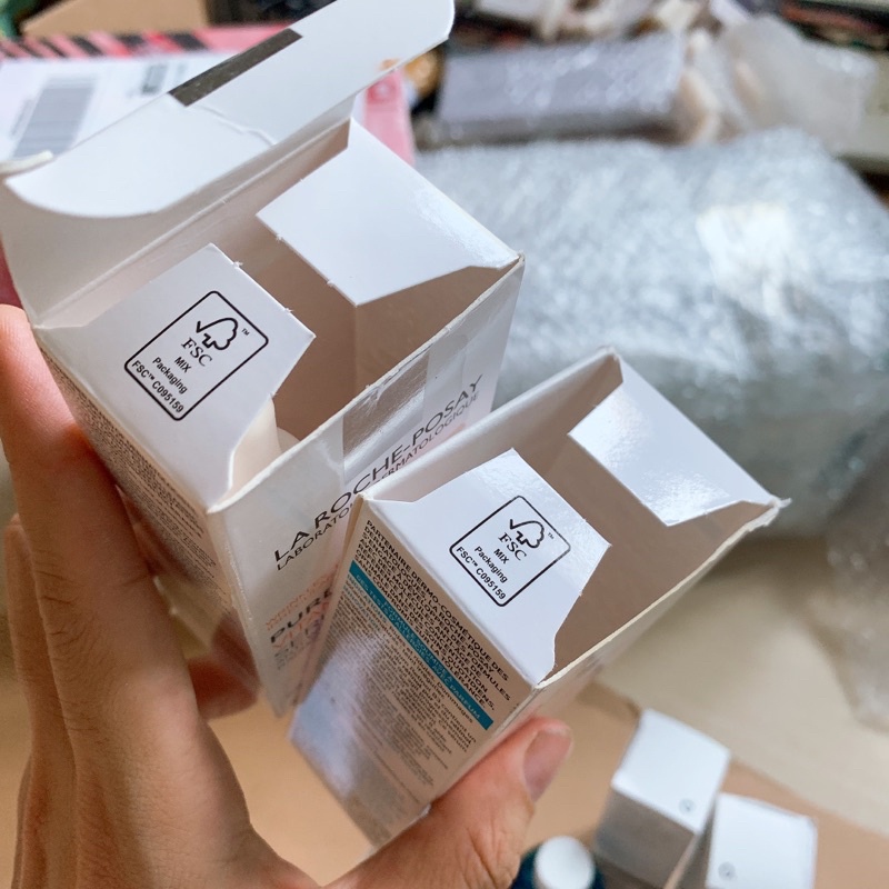 SERUM LA ROCHE-POSAY HYALU B5 phục hồi, EFFACLAR CONCENTRATE LD giảm mụn, VITAMIN C10 mờ thâm, B3 RETINOL giảm lão hoá