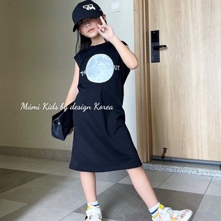 Váy bé gái ,váy thun hàn quốc , đầm suông bé gái hàng cao cấp chất cotton mặc thoáng mát