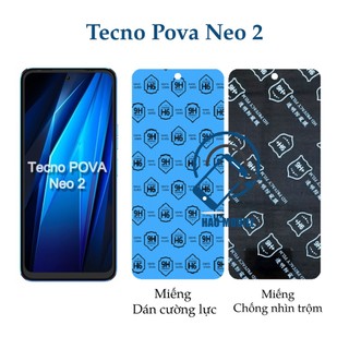 Dán cường lực dẻo nano Tecno Pova Neo 2 - trong suốt và chống nhìn trộm dẻo nano