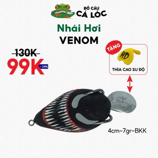 Nhái hơi venom thái lan - mồi câu câu lure cá lóc - 4cm/8gr